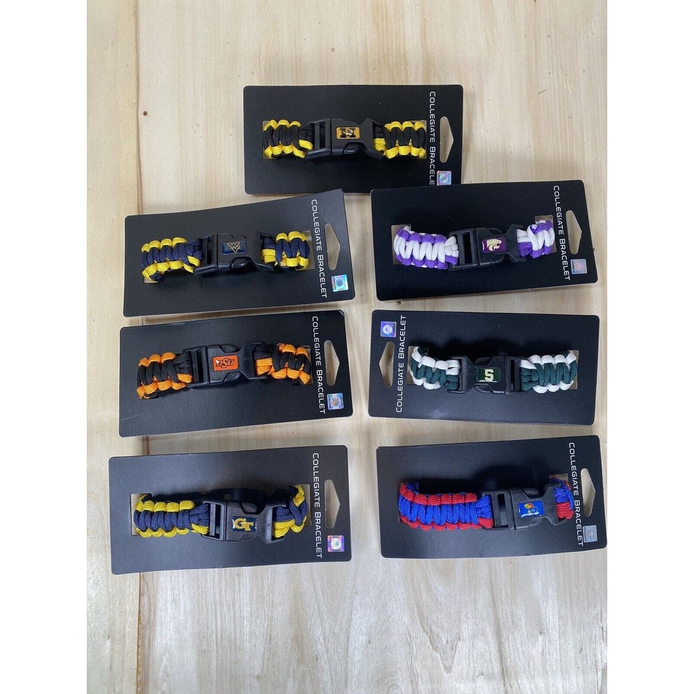 NCAA College University You Pick‎ the Team! Paracord Bracelet NEW